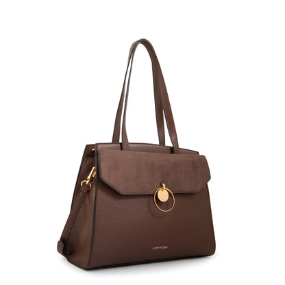 CARTERA MAGGIE MARRÓN