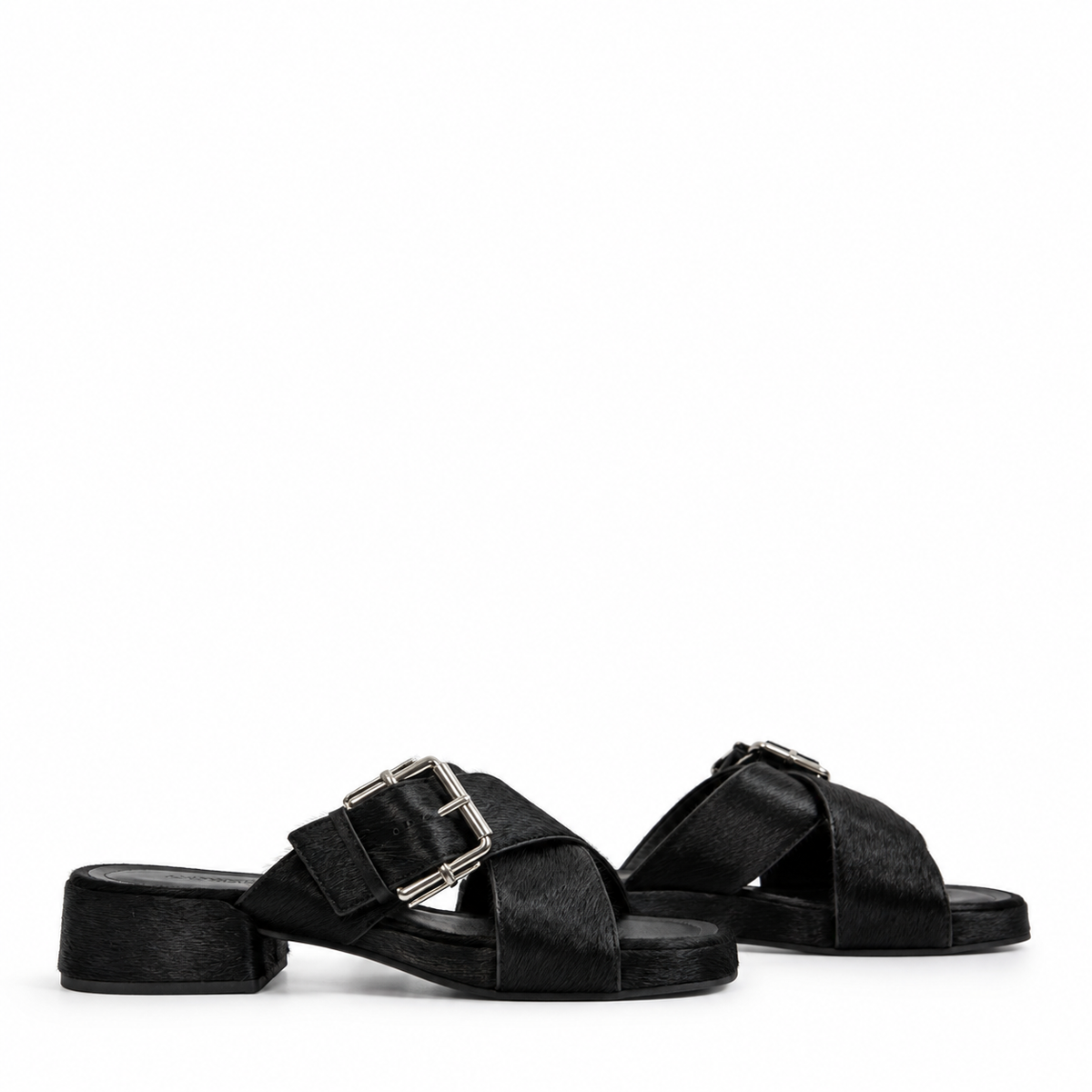 SANDALIA MULE MARIA NEGRO