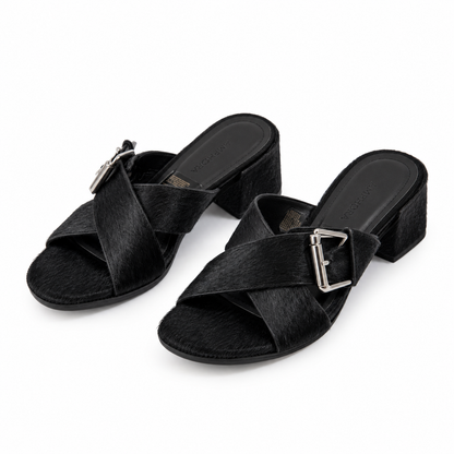 SANDALIA MULE MARIA NEGRO