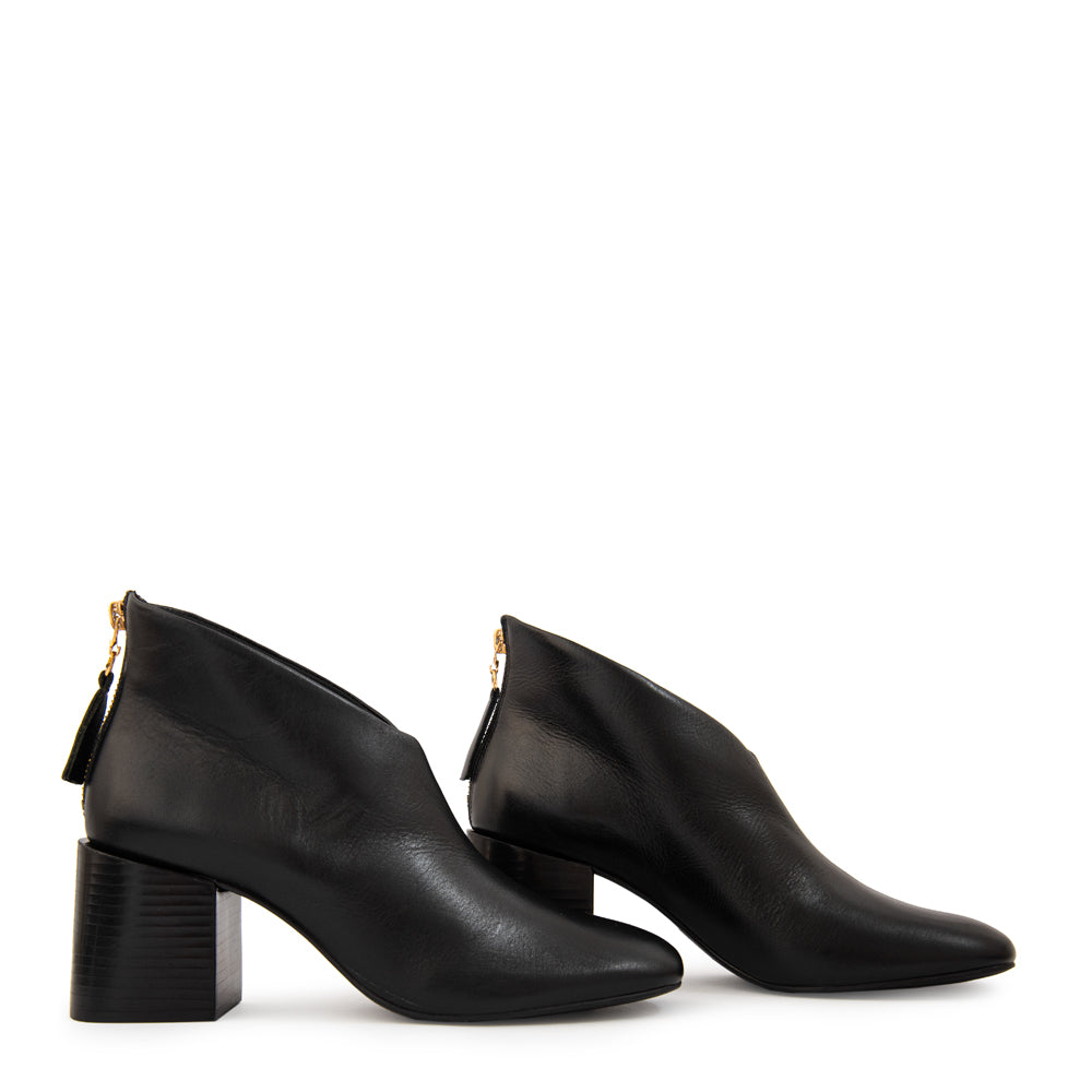 BOTA CAÑA BAJA MARISA NEGRO