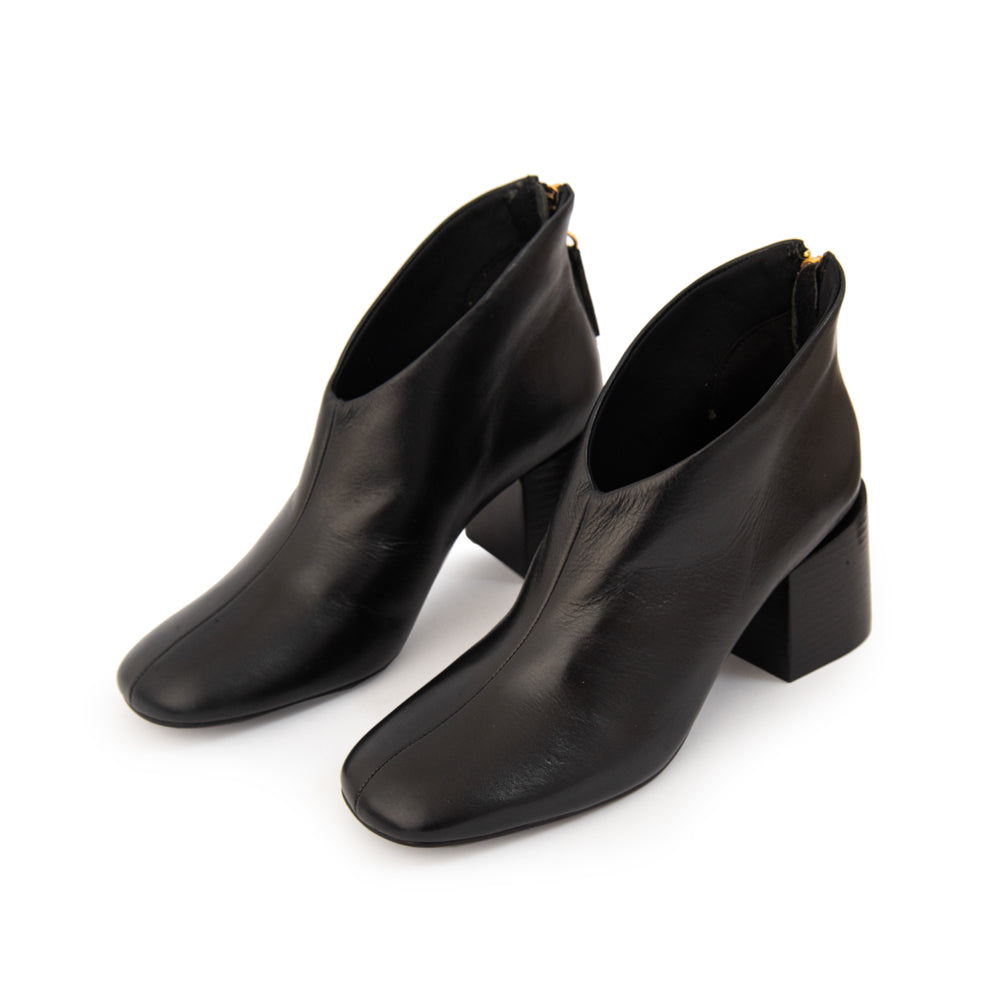 BOTA CAÑA BAJA MARISA NEGRO
