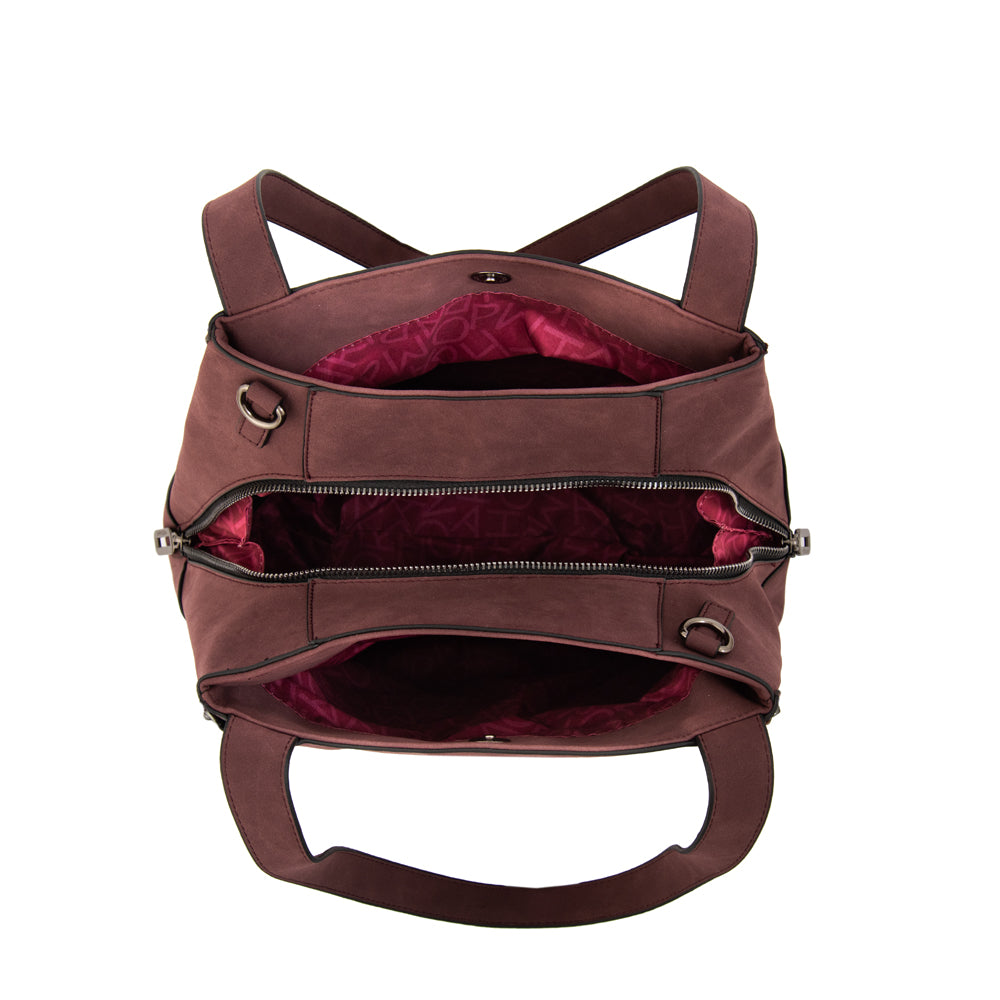 CARTERA MAYA BORDÓ