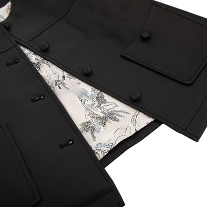 CHAQUETA MEGAN NEGRO