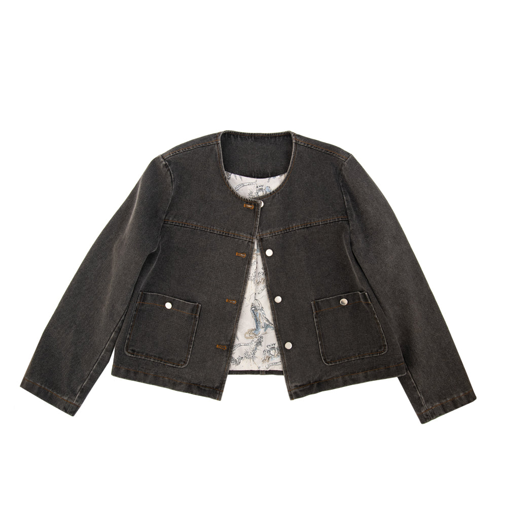 CHAQUETA MEGAN GRIS