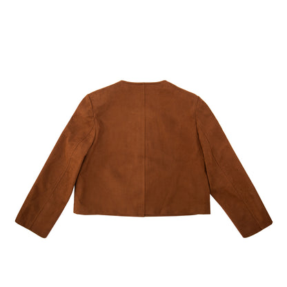 CHAQUETA MEGAN MARRÓN