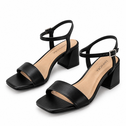 SANDALIA PLATAFORMA MELINDA NEGRO