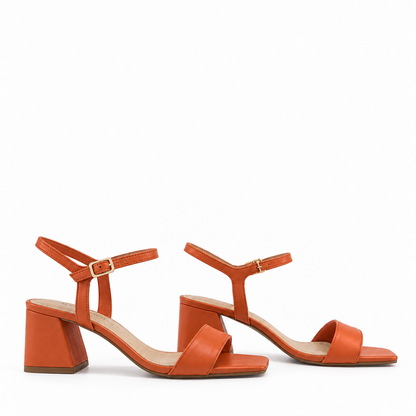SANDALIA PLATAFORMA MELINDA NARANJA