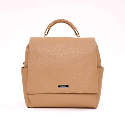 MOCHILA ROSY CAMEL