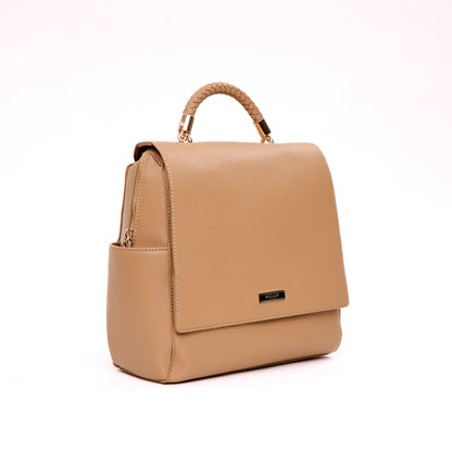 MOCHILA ROSY CAMEL