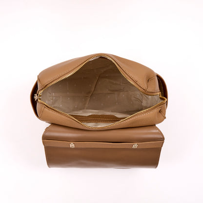 MOCHILA ROSY CAMEL