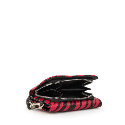 BILLETERA MOIRA ROJO