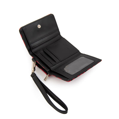 BILLETERA MOIRA ROJO