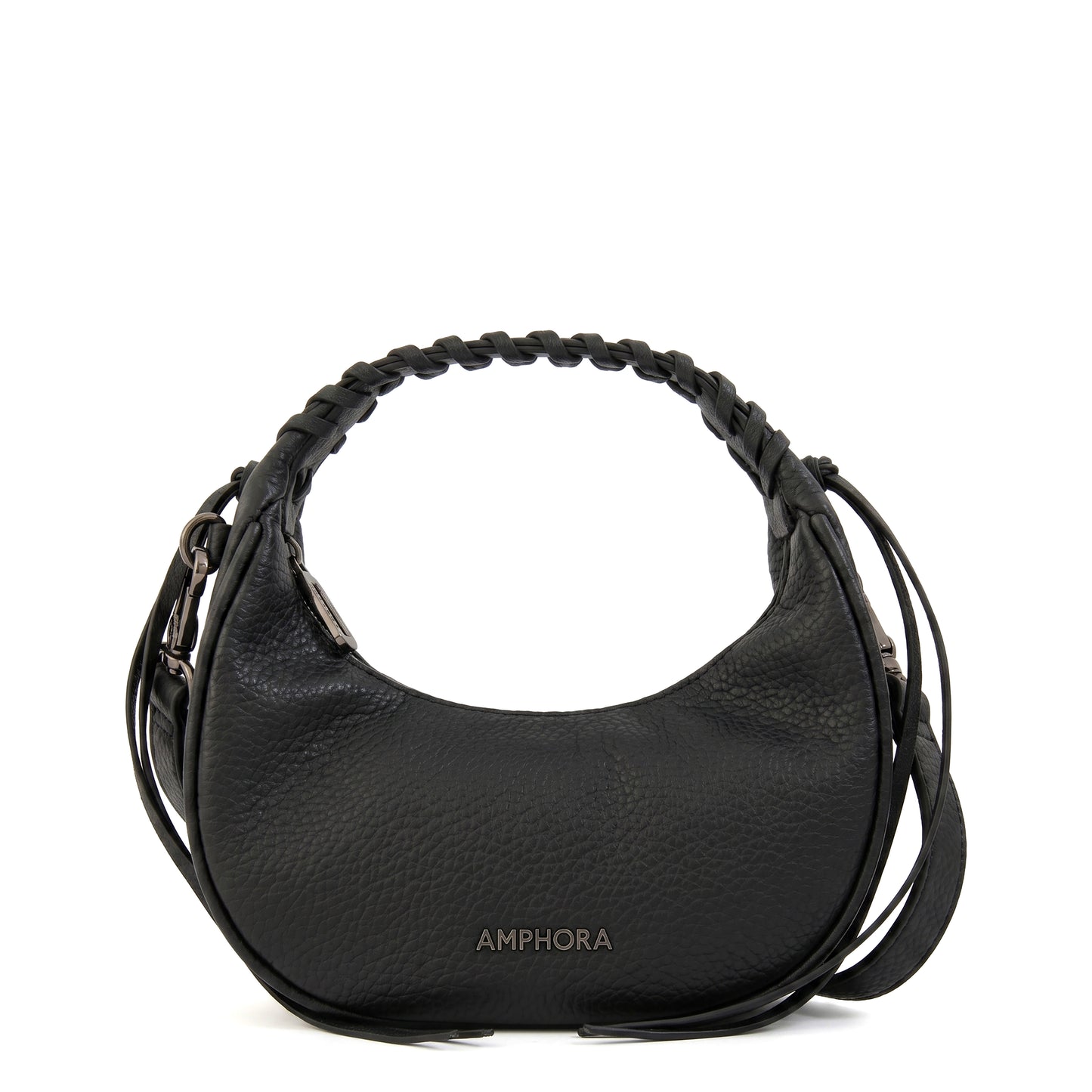 CARTERA CORTE OVAL MUSA NEGRO