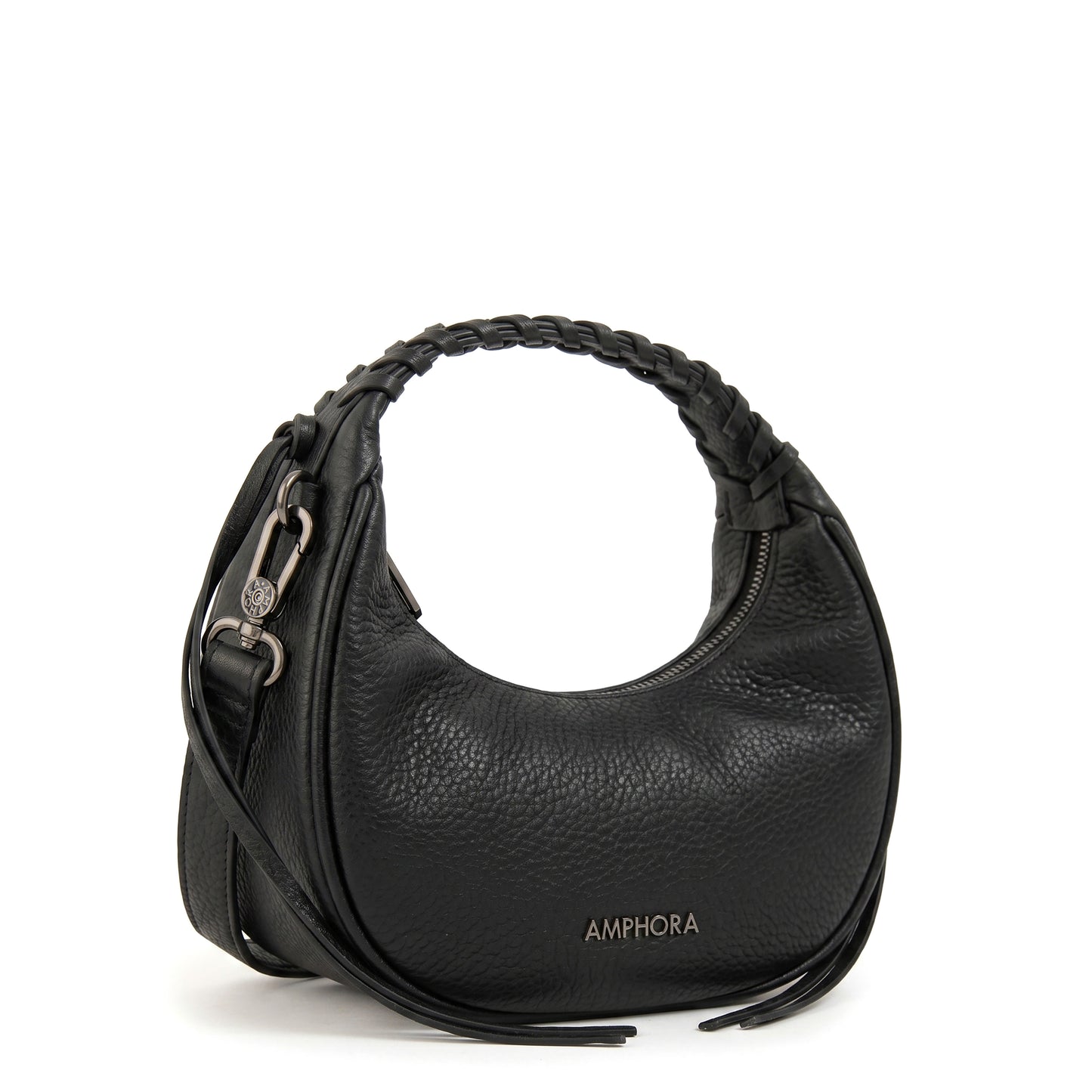 CARTERA CORTE OVAL MUSA NEGRO