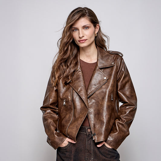 CAMPERA BIKER NANCY MARRON