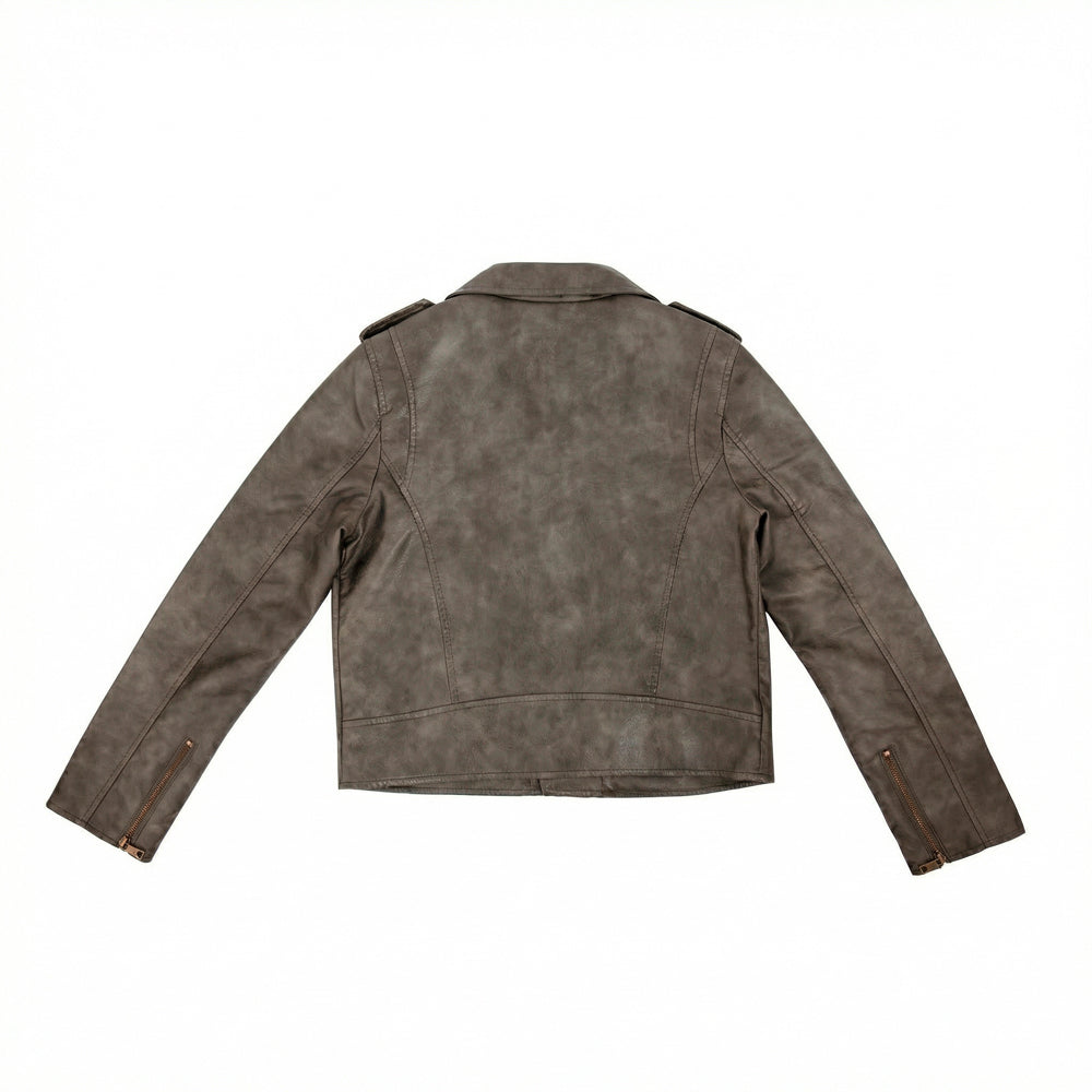 CAMPERA BIKER NANCY GRIS