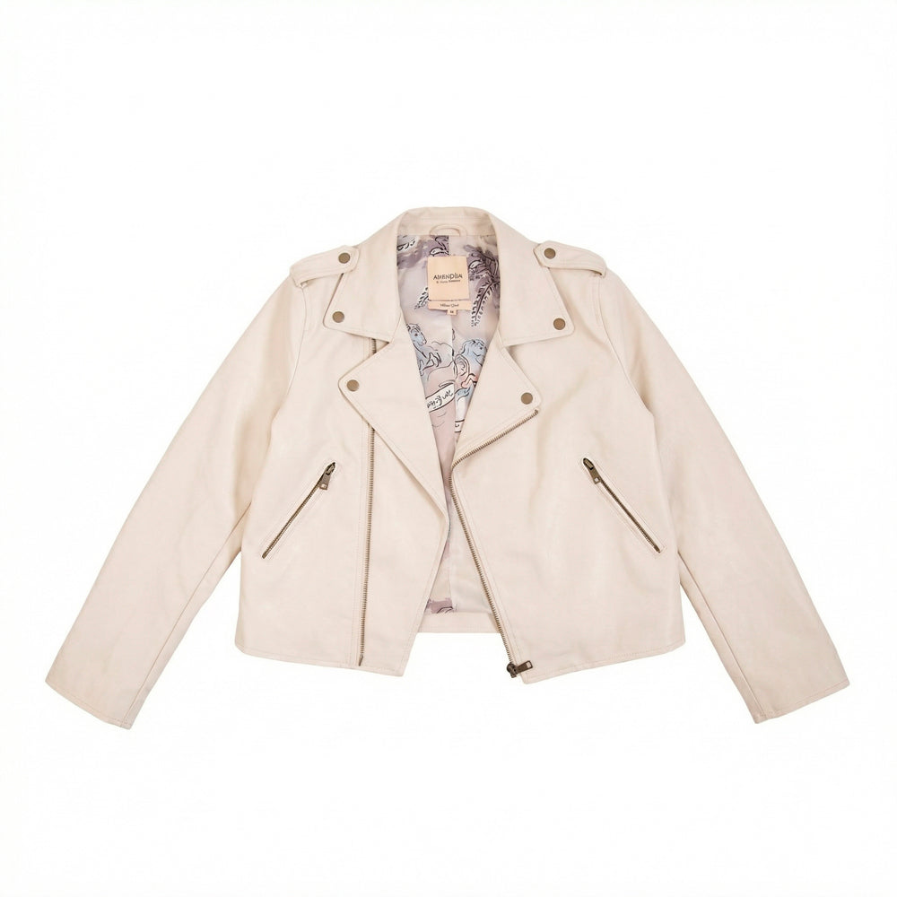CAMPERA BIKER NANCY BLANCO