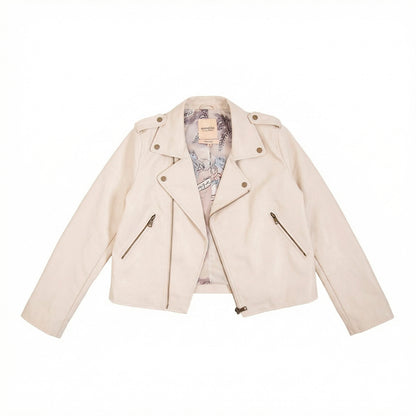 CAMPERA BIKER NANCY BLANCO