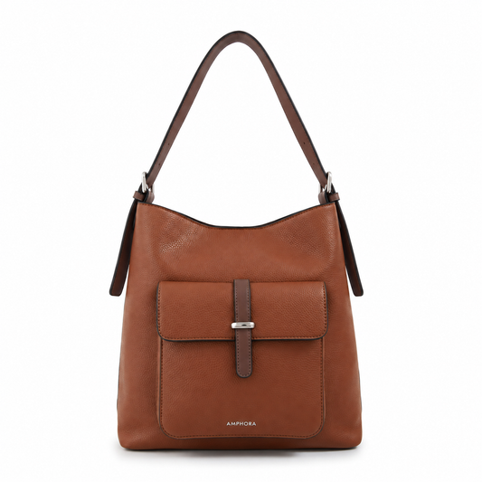 CARTERA CORTE RECTO NAVILA MARRÓN