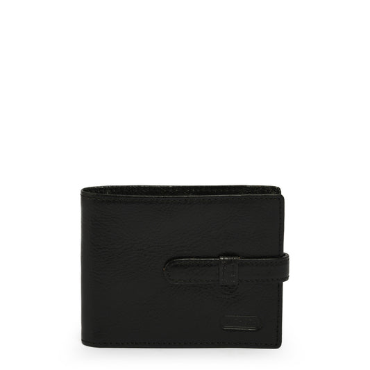 BILLETERA CUERO NEW LANCASTER NEGRO