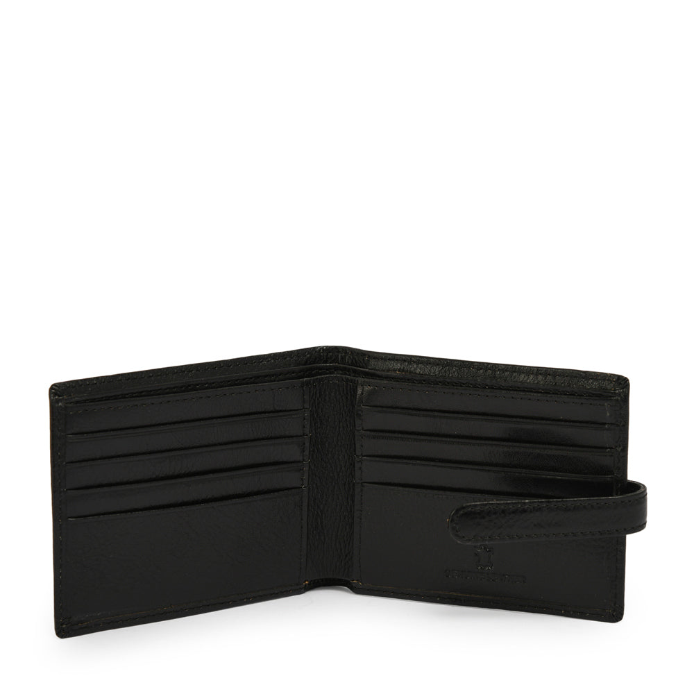 BILLETERA CUERO NEW LANCASTER NEGRO