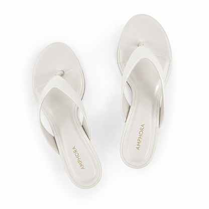 SANDALIA MULE NOEMI BLANCO