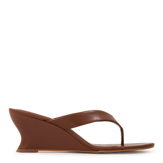 SANDALIA MULE NOEMI MARRÓN