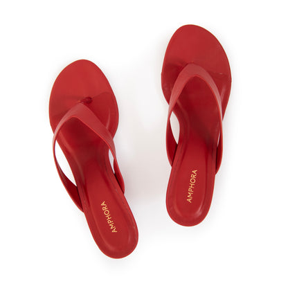 SANDALIA MULE NOEMI ROJO