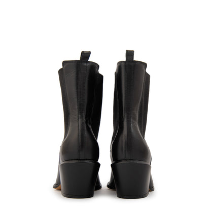 BOTA CAÑA BAJA OLIVIA NEGRO