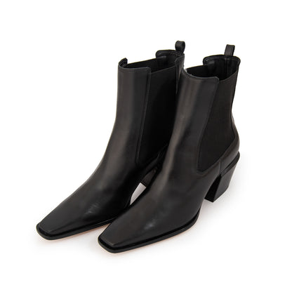 BOTA CAÑA BAJA OLIVIA NEGRO