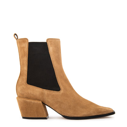 BOTA CAÑA BAJA OLIVIA BEIGE