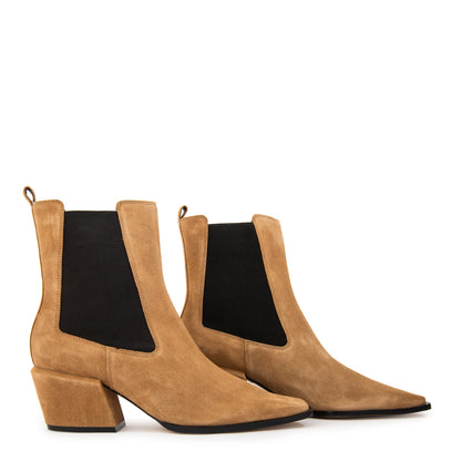 BOTA CAÑA BAJA OLIVIA BEIGE