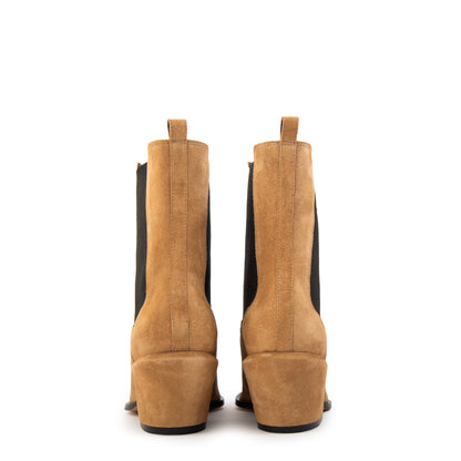 BOTA CAÑA BAJA OLIVIA BEIGE