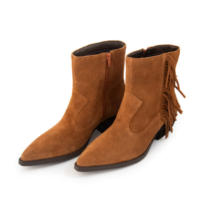 BOTA CAÑA BAJA OLSEN CAMEL