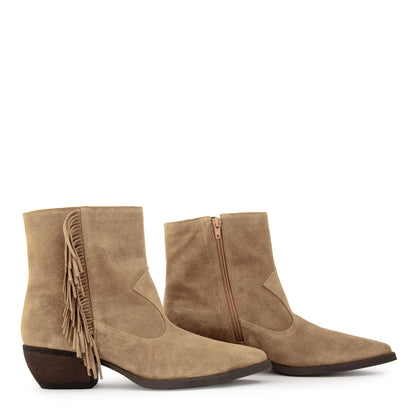 BOTA CAÑA BAJA OLSEN TAUPE