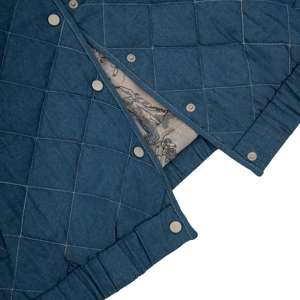 CHAQUETA ACOLCHADA MARGARITA AZUL