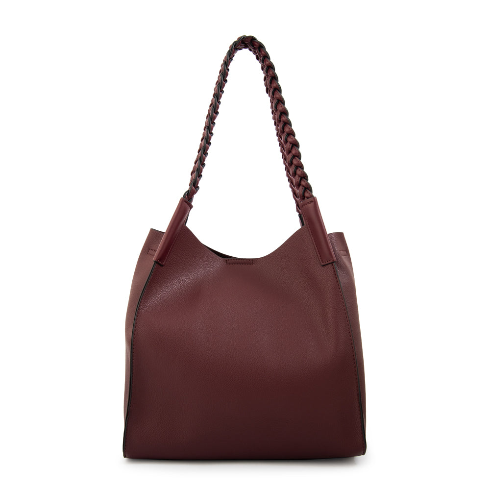 CARTERA CORTE RECTO IRIS BORDÓ