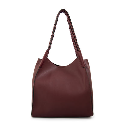 CARTERA CORTE RECTO IRIS BORDÓ