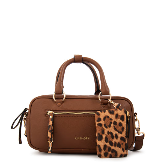 CARTERA CARLOTA MARRÓN