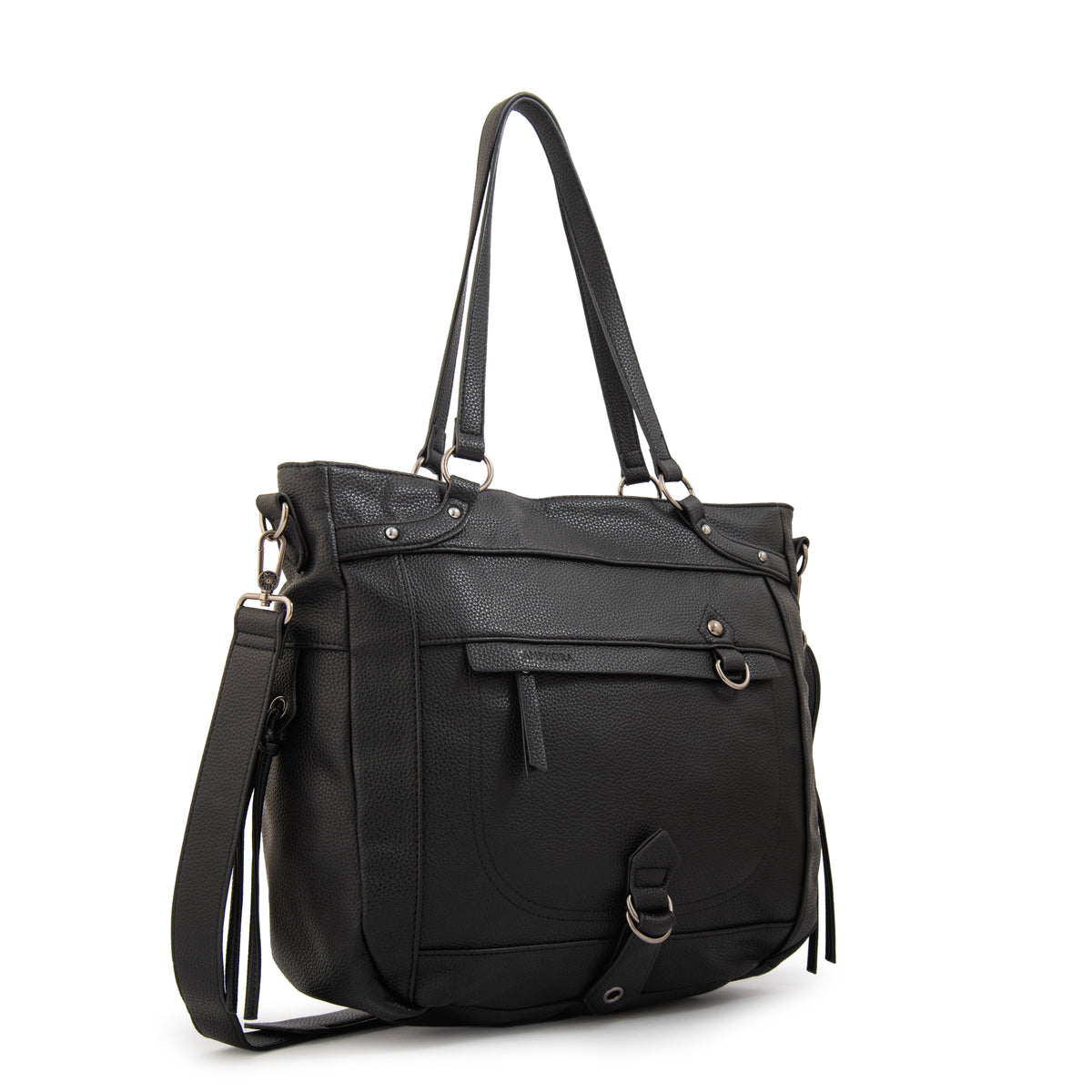 CARTERA PORTA NOTEBOOK TAMARA NEGRO