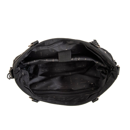 CARTERA PORTA NOTEBOOK TAMARA NYLON NEGRO