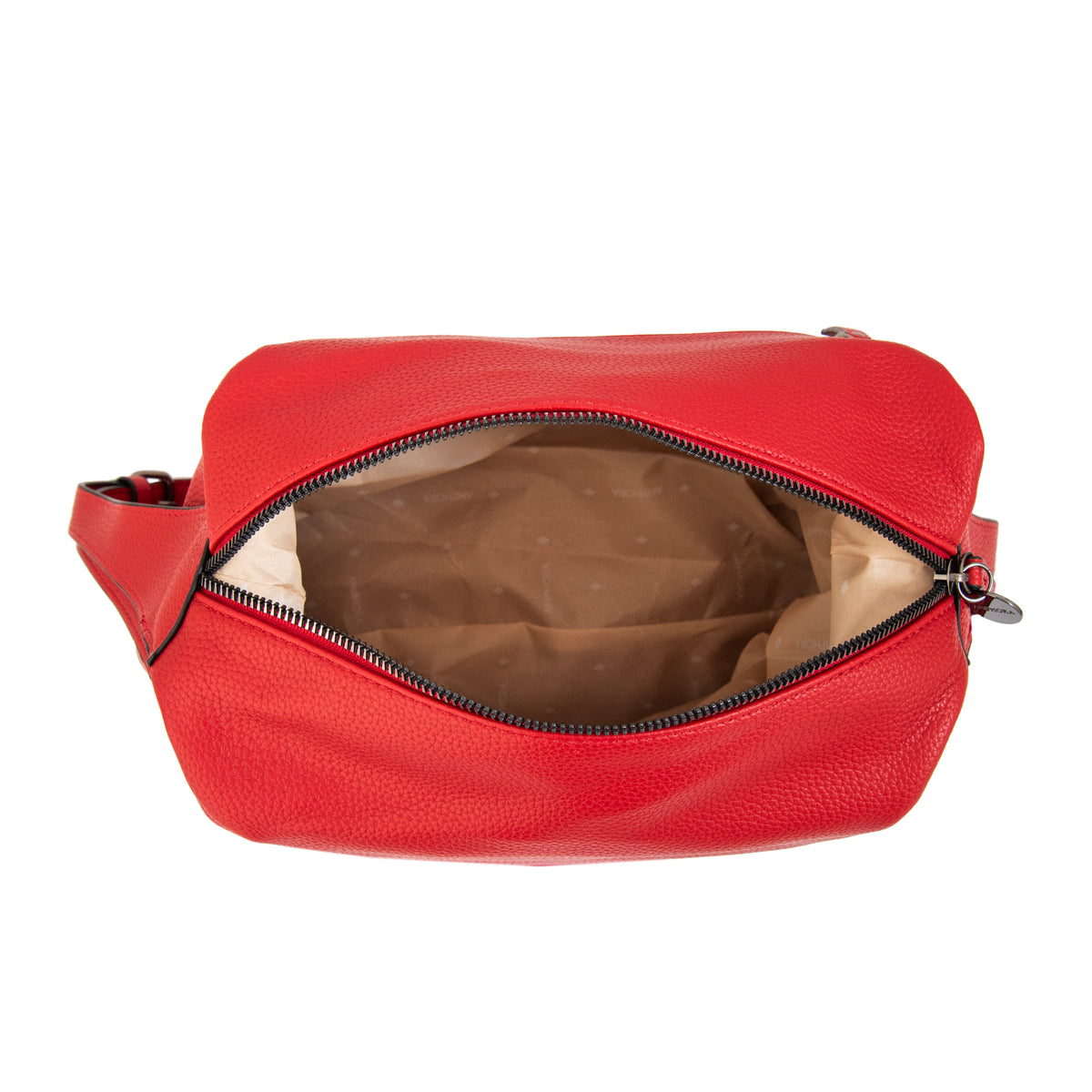 CARTERA CORTE RECTO GANASH ROJO