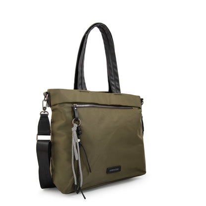 CARTERA PORTA NOTEBOOK KEL VERDE