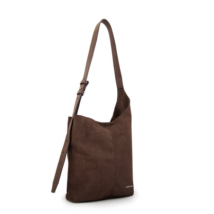 CARTERA CORTE OVAL ISNA MARRÓN