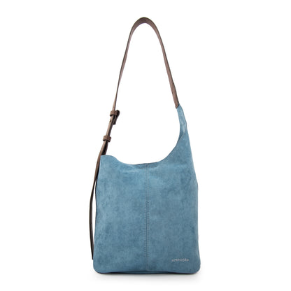 CARTERA CORTE OVAL ISNA AZUL