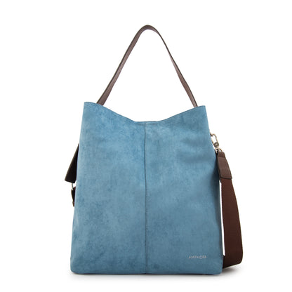 CARTERA CORTE RECTO ISNA AZUL