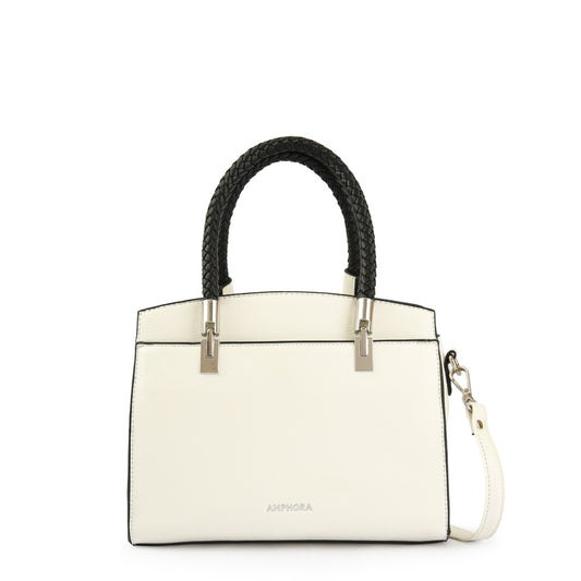 CARTERA TRES DIVISIONES ROSINE BLANCO