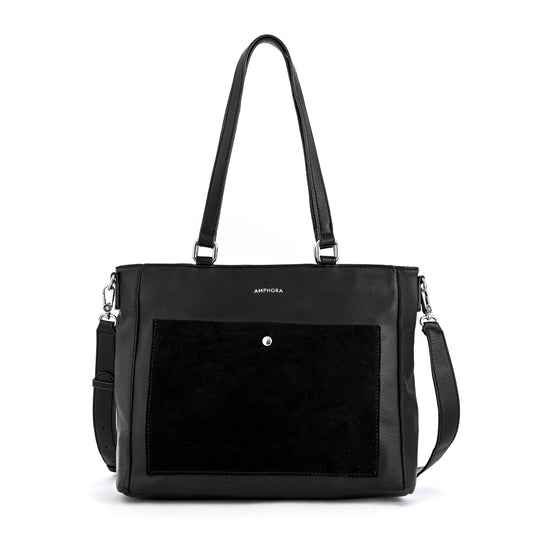 CARTERA PORTA NOTEBOOK ISELA NEGRO