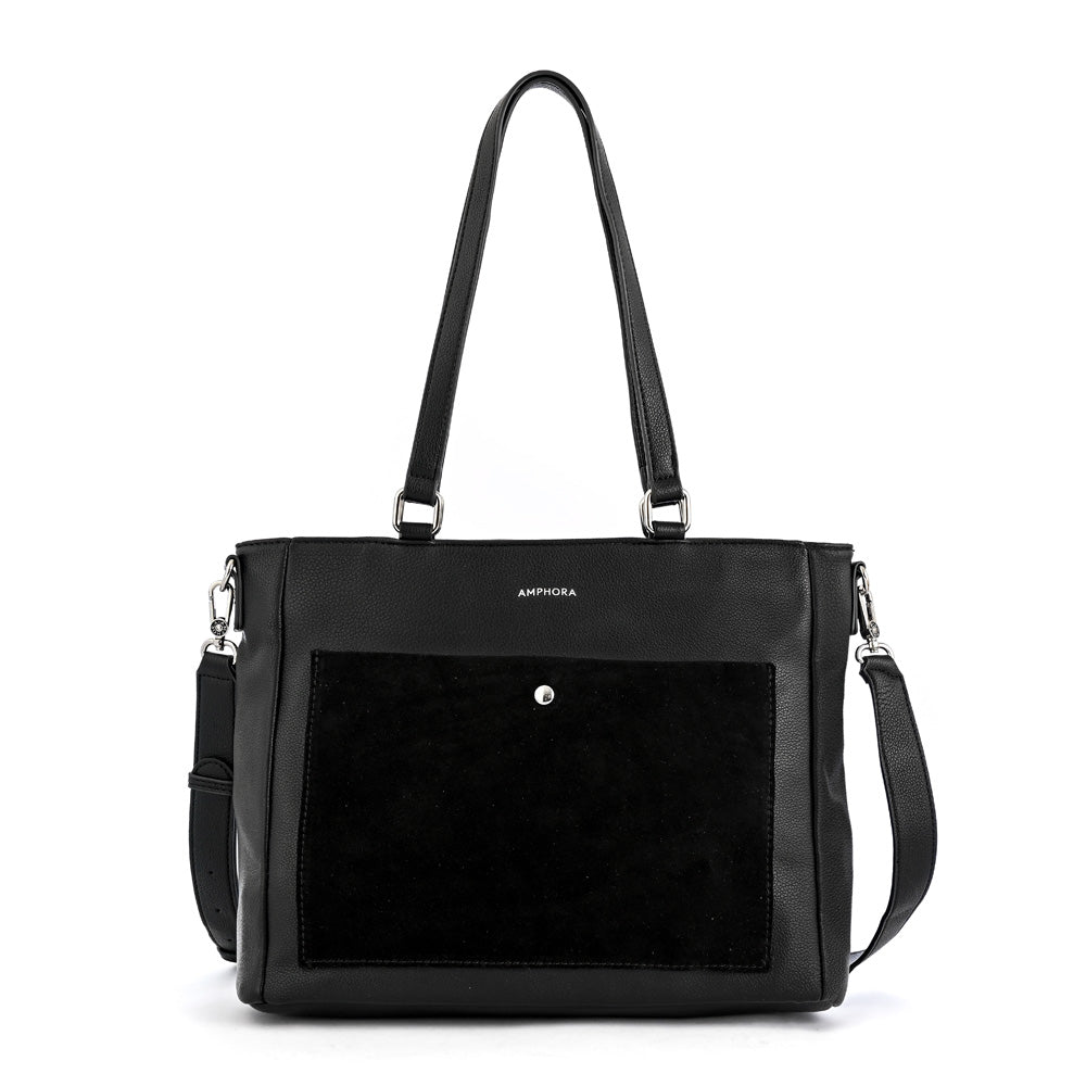 CARTERA PORTA NOTEBOOK ISELA NEGRO