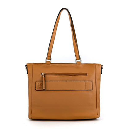 CARTERA PORTA NOTEBOOK ISELA CAMEL